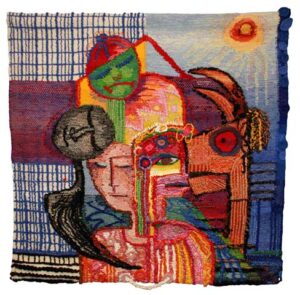 Bildväv med flera personer